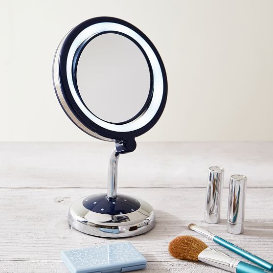 circle light makeup mirror