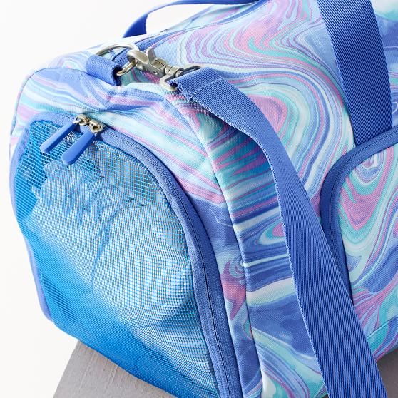 turquoise sports bag