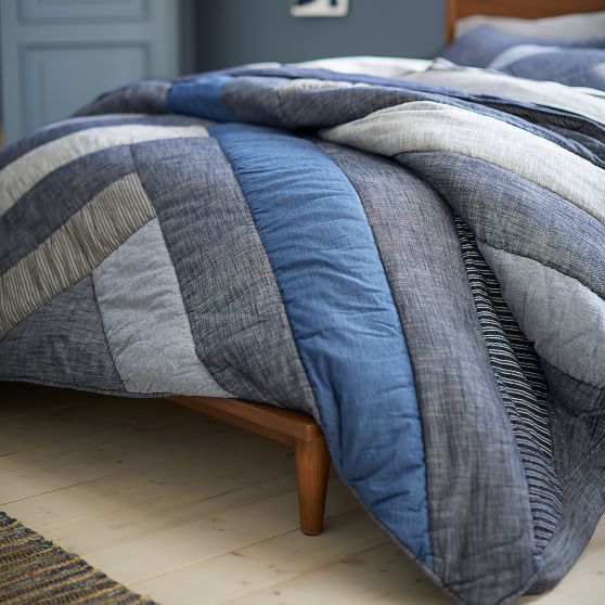 denim bedding