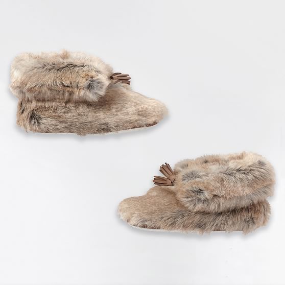 fur bootie