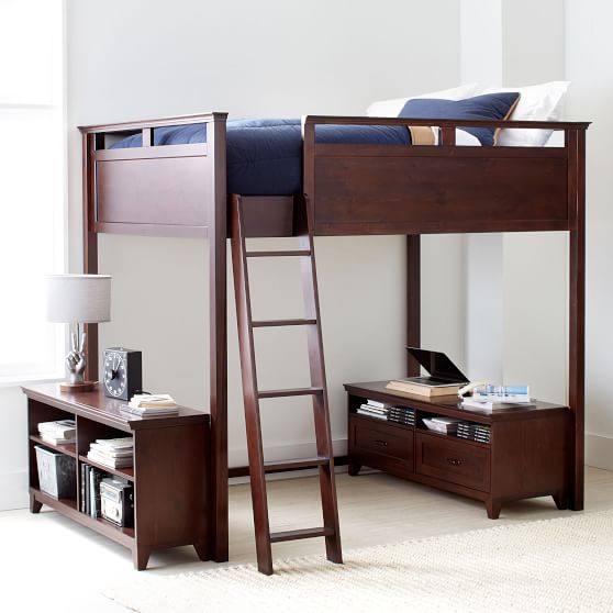 bunk bed desk set