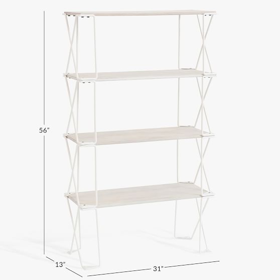 Dublin Stackable Shelving Unit Bookcase Pottery Barn Teen