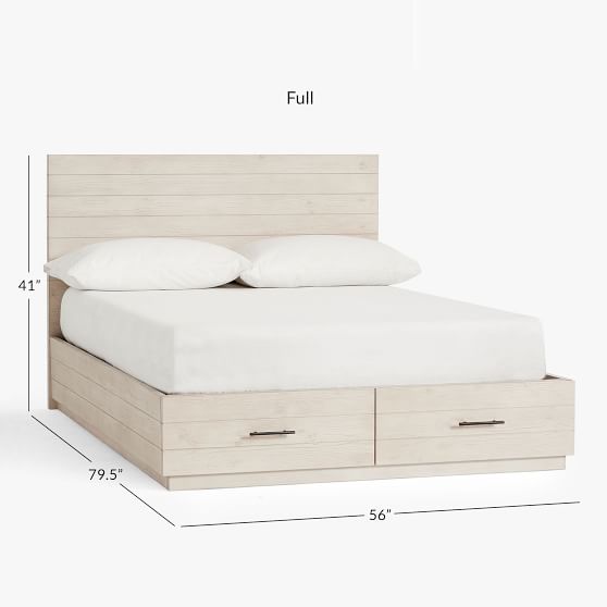 Modern Farmhouse Storage Bed Pottery Barn Teen