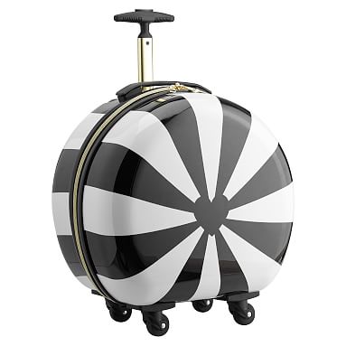 round luggage bag