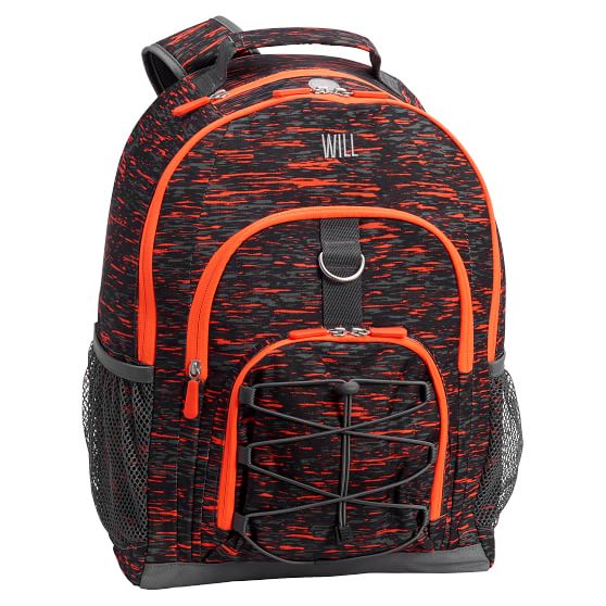 orange rucksacks