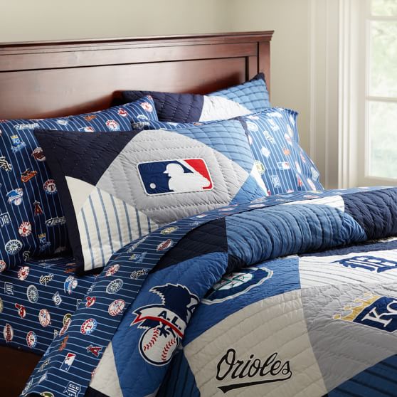 boys baseball comforter