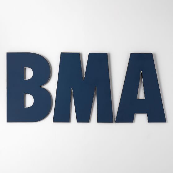 painted wall letters