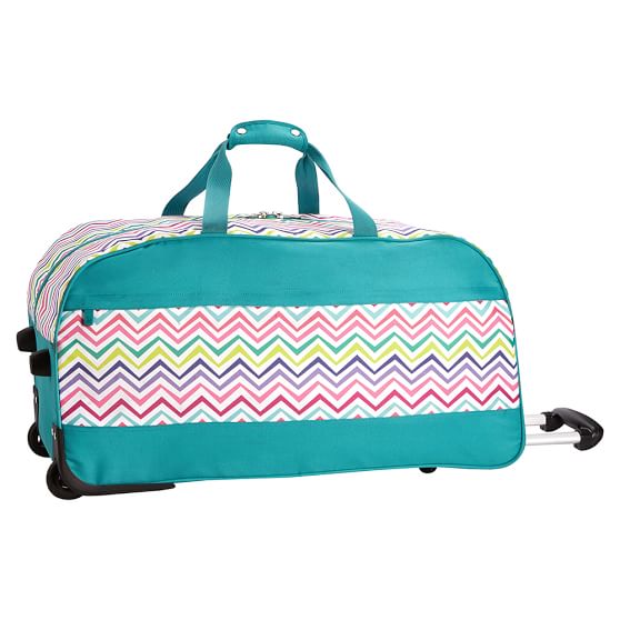 pottery barn duffle