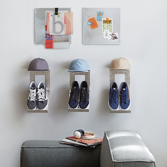 sneaker wall shelf