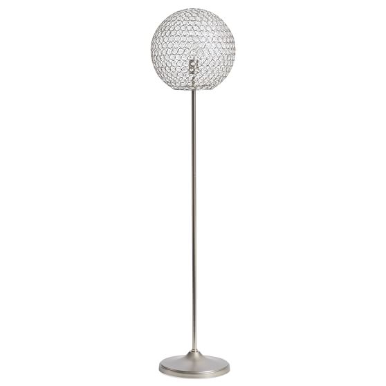 shimmer floor lamp