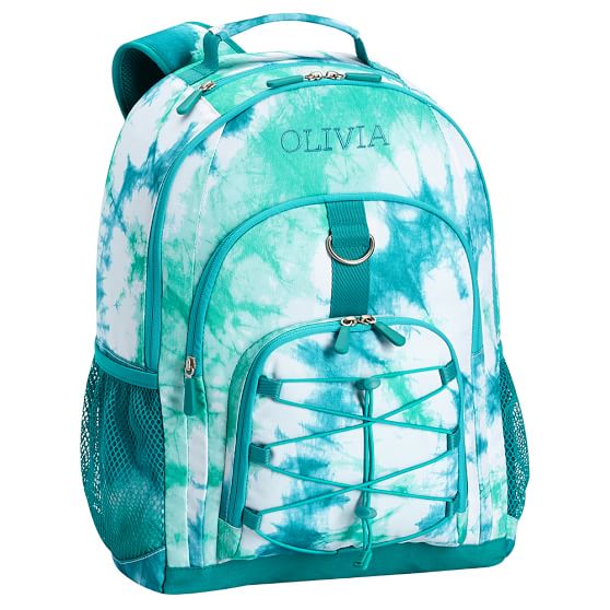 teal bookbag