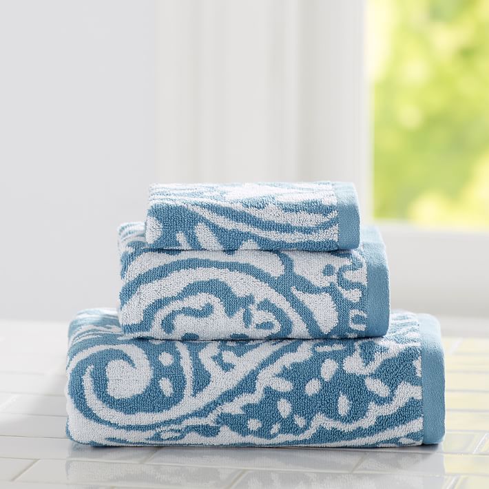 Bohemian Paisley Teen Bath Towels Pottery Barn Teen