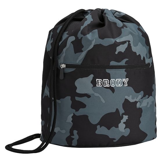 camo cinch bag