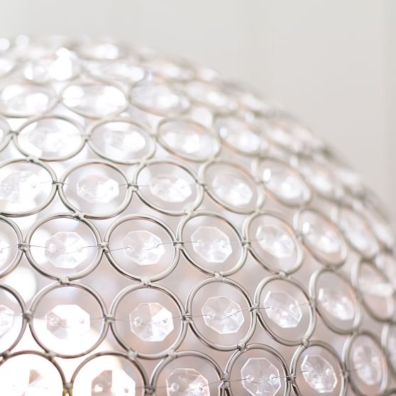 shimmer floor lamp