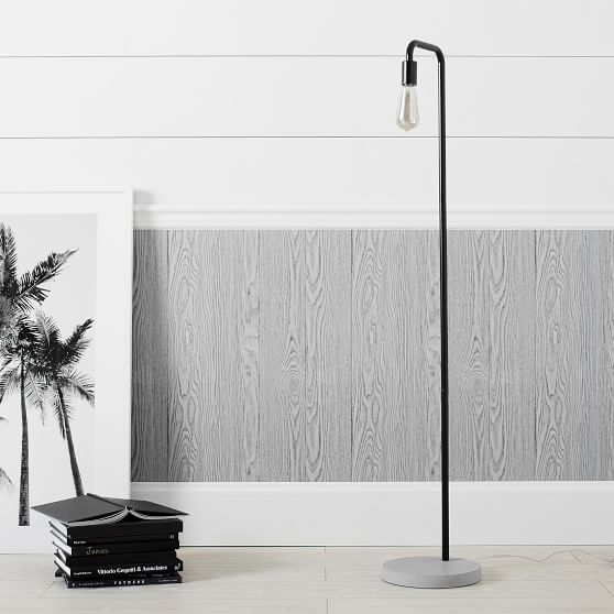 cement floor lamp