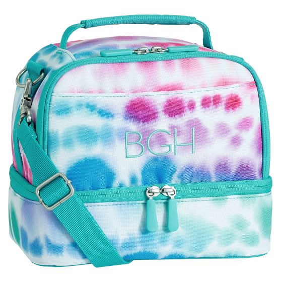 tie dye lunch box