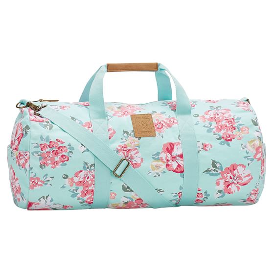 pastel duffle bag