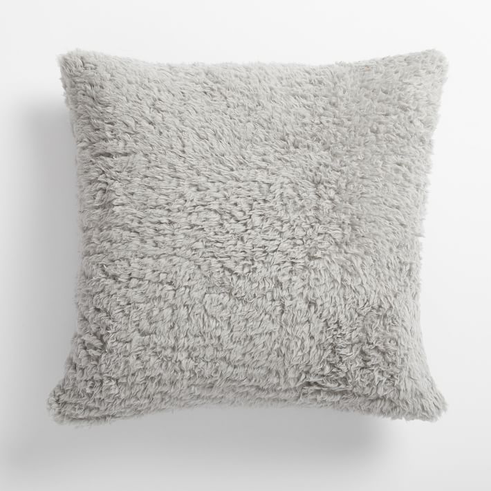 Cozy Recycled Sherpa Pillow Cover | Pottery Barn Teen