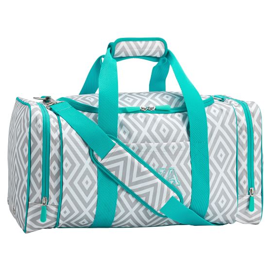 pottery barn duffle