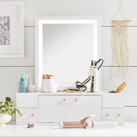 Featured image of post Light Up Mirror With Storage