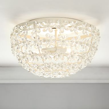 girl room flush mount light