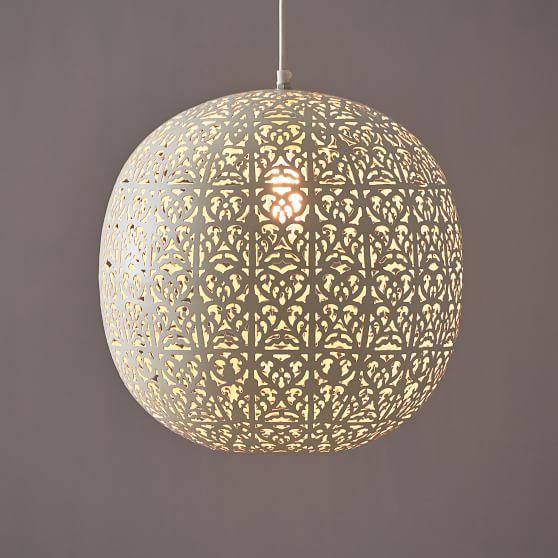 filigree pendant light
