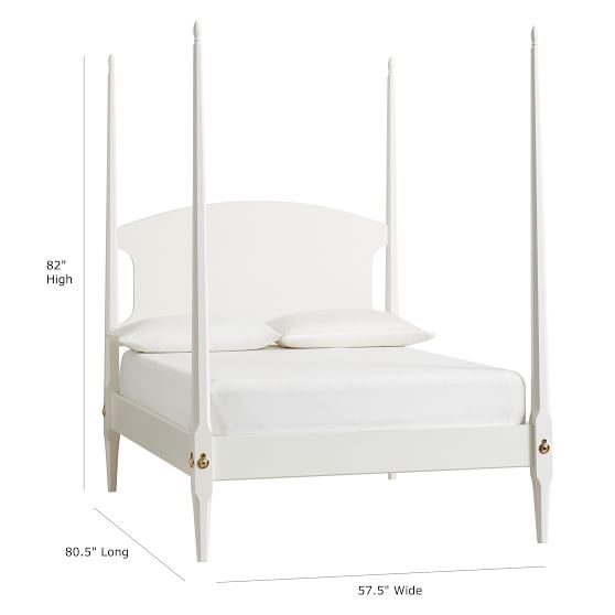 girls four poster bed