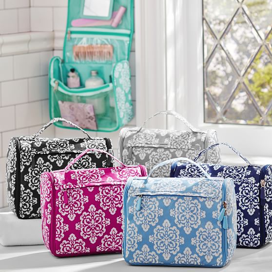 pottery barn hanging toiletry bag