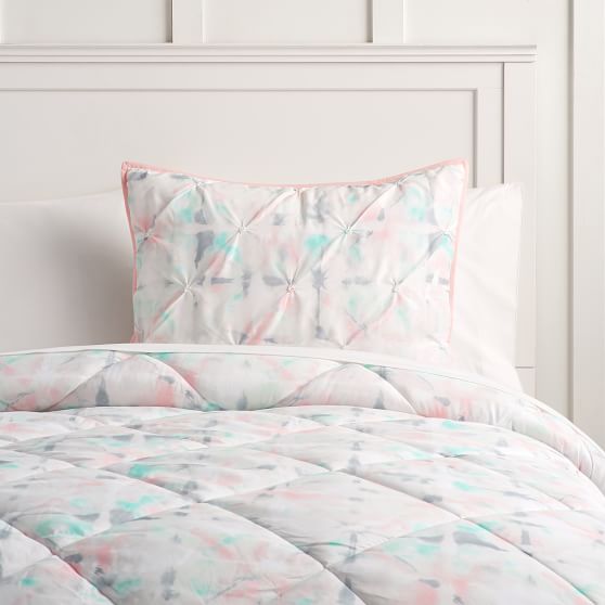 Watercolor Prism Girls Comforter Sham Pottery Barn Teen