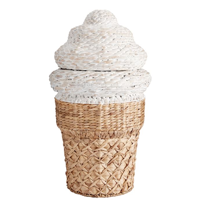 Ice Cream Cone Hamper Pottery Barn Teen