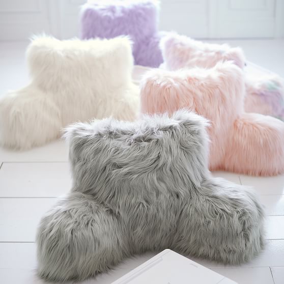 cozy teddy faux fur pillow covers