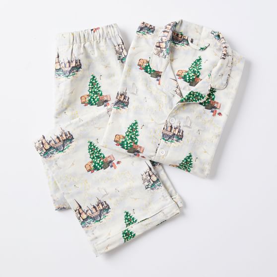 pottery barn christmas pajamas
