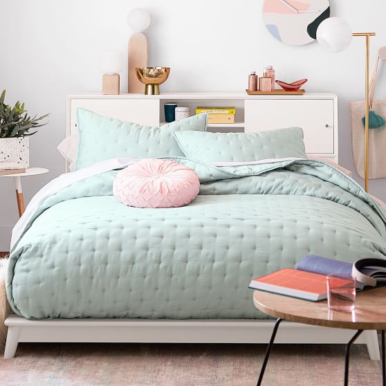 West Elm X Pbt Mid Century Headboard, Can You Use A Headboard With Platform Bed