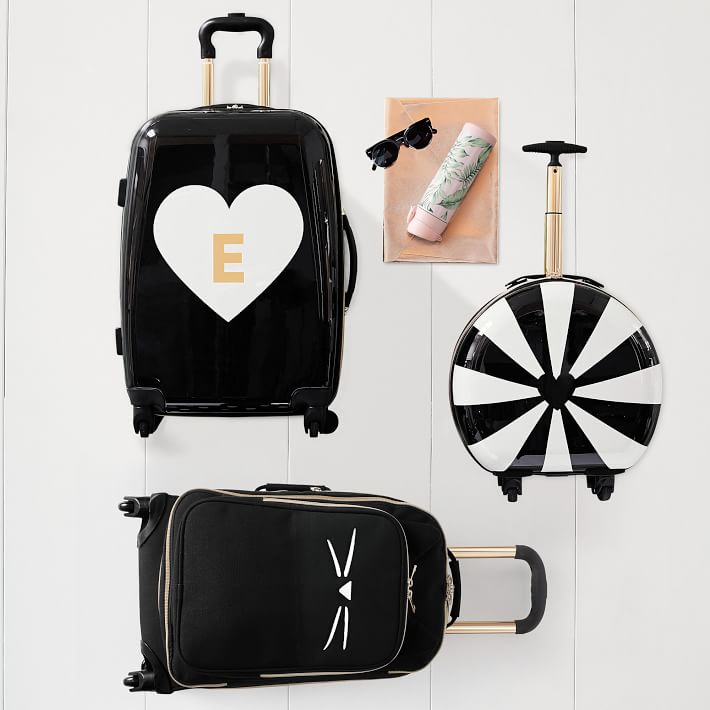 The Emily & Meritt Black Cat CarryOn Spinner Teen Luggage Pottery