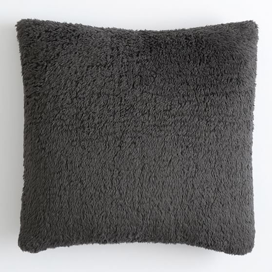 white decorative euro pillow