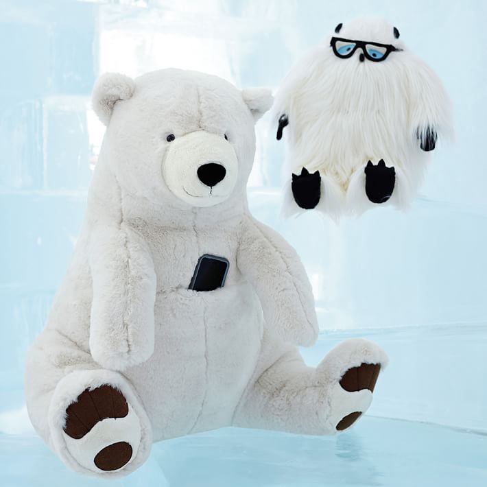 giant polar bear teddy