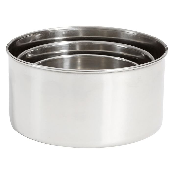 Stainless Steel Nesting Trio Lunch Containers | Pottery Barn Teen