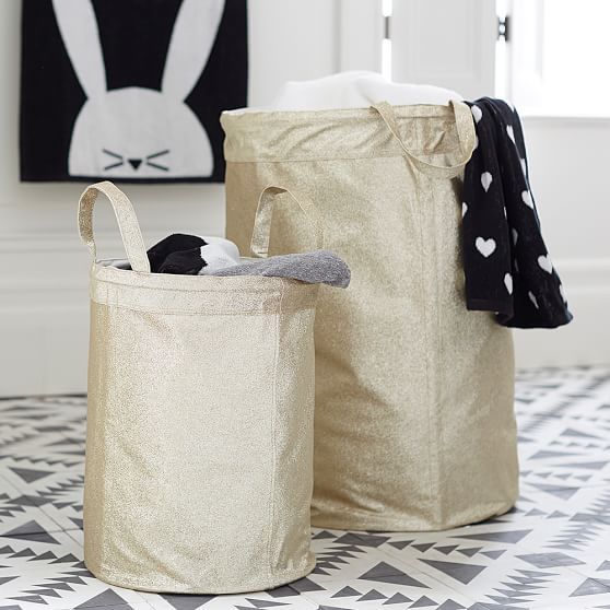 The Emily & Meritt Glitter Storage Storage Bins Pottery Barn Teen