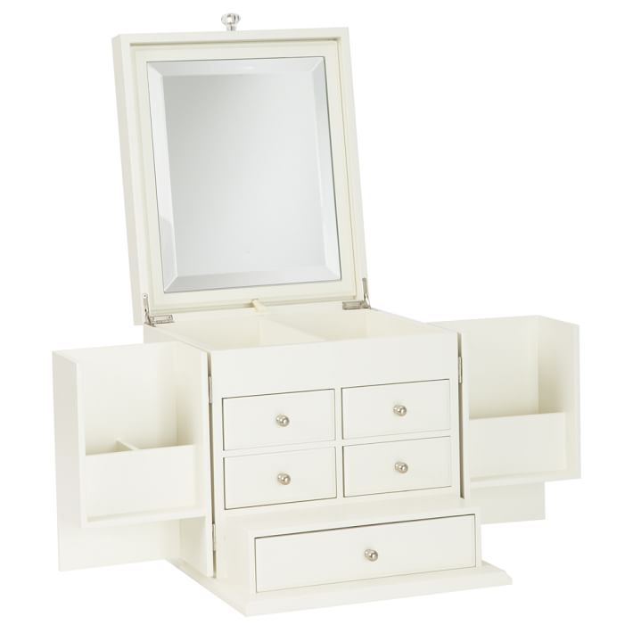 Ultimate Beauty Vanity Jewelry Storage Pottery Barn Teen