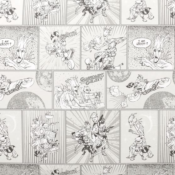 The Galaxy Comic Strip Boy S Sheet Set, Guardians Of The Galaxy Queen Bedding