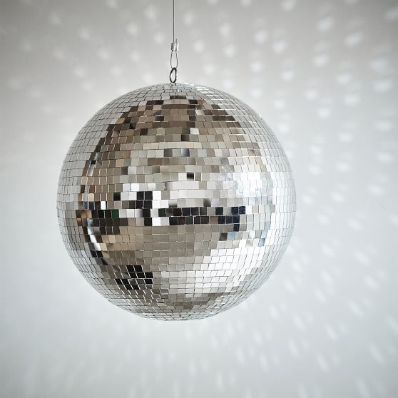 disco ball hanging light