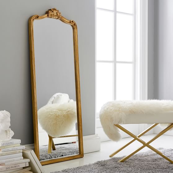 arhaus amelie floor mirror