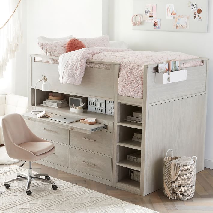 Cleary Loft Bed Pottery Barn Teen