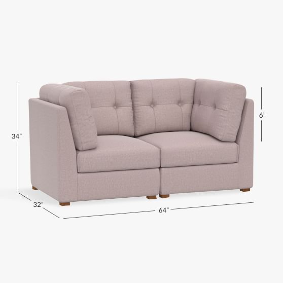 Burnett Storage Loveseat Teen Sofa Pottery Barn Teen