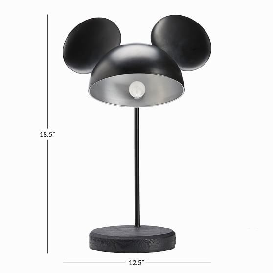 Disney Mickey Mouse Task Lamp With Usb, Disney Table Lamps
