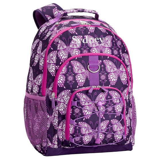 pottery barn butterfly backpack