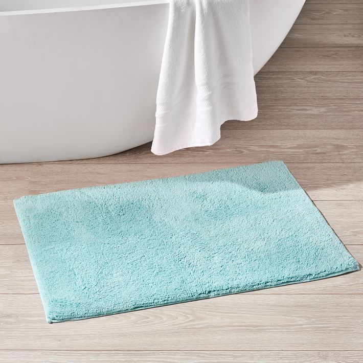 Quick Dry Towel & Bath Mat Set - Blush | Pottery Barn Teen