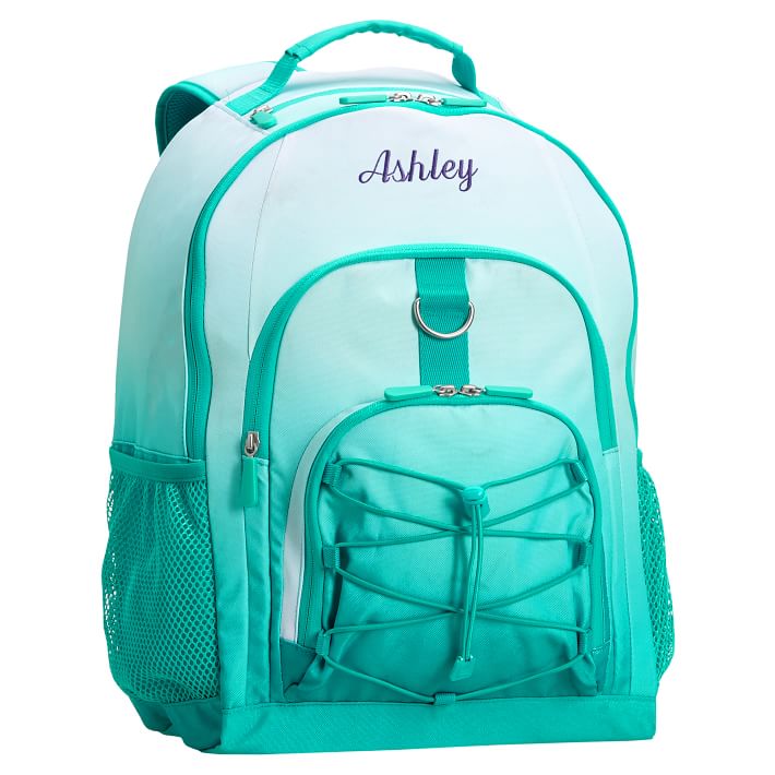 blue ombre backpack