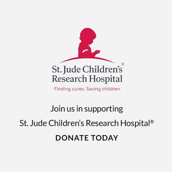 St Jude Children S Research Hospital Donation Pottery Barn Teen