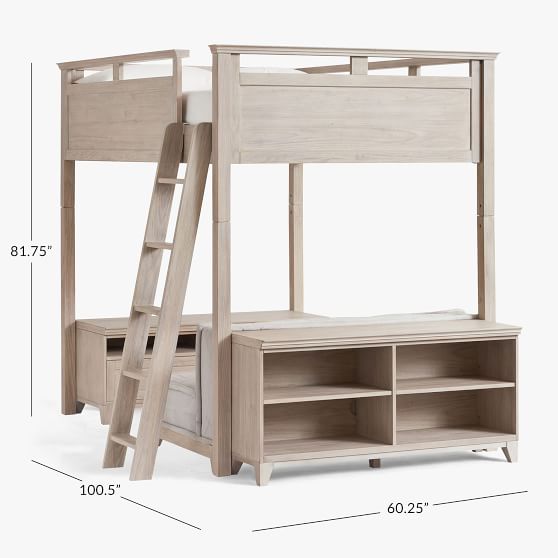 full size convertible loft bed